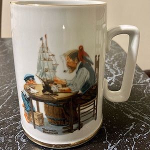 1982 Norman Rockwell “For a Good Boy”mug